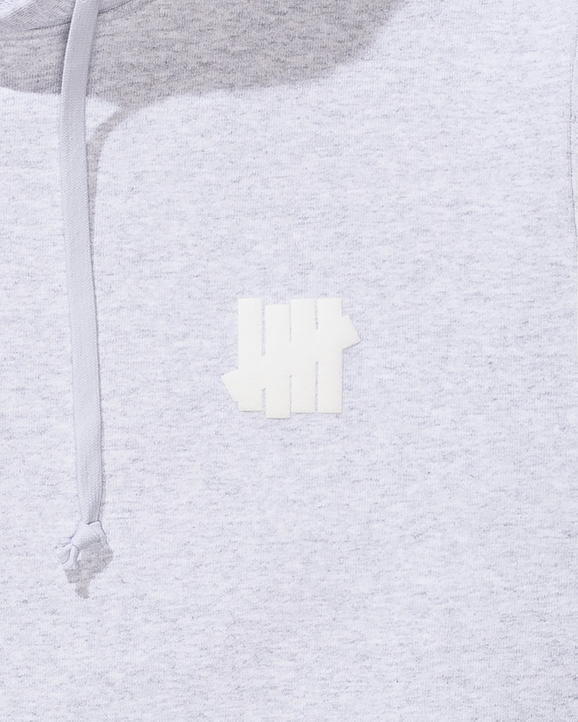 UNDEFEATED ICON PULLOVER HOOD ASH
