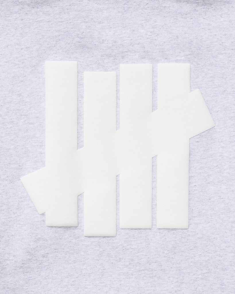 UNDEFEATED ICON PULLOVER HOOD ASH