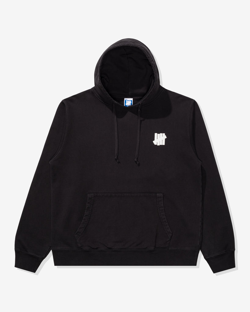 UNDEFEATED ICON PULLOVER HOOD BLACK