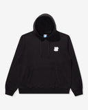 UNDEFEATED ICON PULLOVER HOOD BLACK