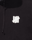 UNDEFEATED ICON PULLOVER HOOD BLACK