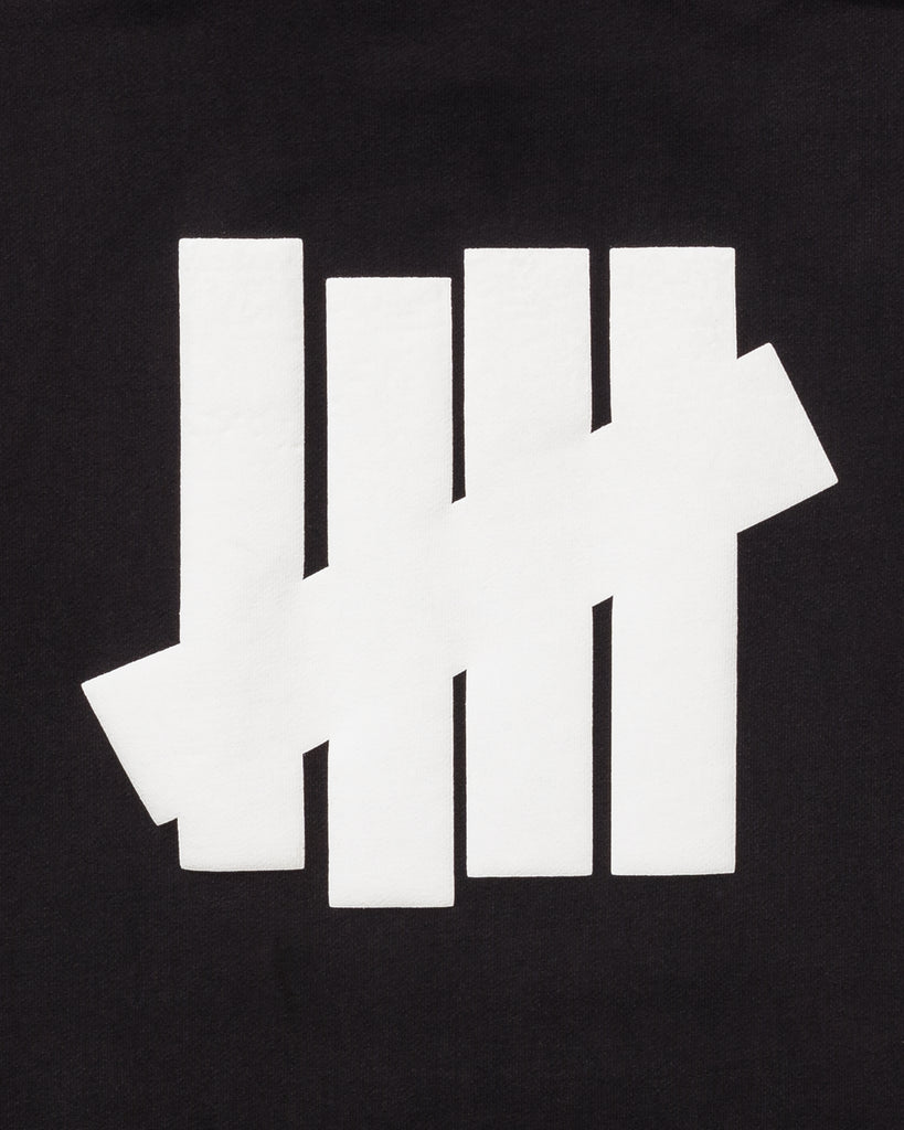 UNDEFEATED ICON PULLOVER HOOD BLACK