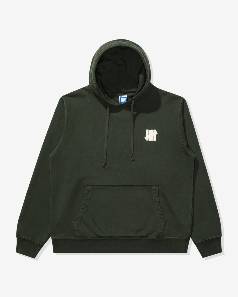 UNDEFEATED ICON PULLOVER HOOD EVERGREEN