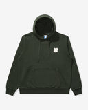 UNDEFEATED ICON PULLOVER HOOD EVERGREEN