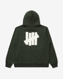 UNDEFEATED ICON PULLOVER HOOD EVERGREEN