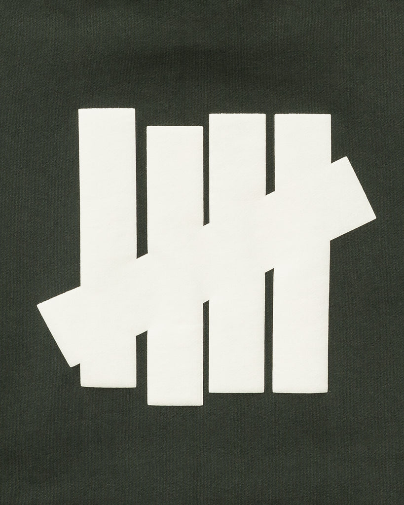 UNDEFEATED ICON PULLOVER HOOD EVERGREEN