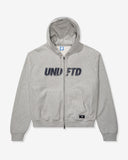 UNDEFEATED SU26 LIGHTWEIGHT ZIP HOOD - HEATHER GREY