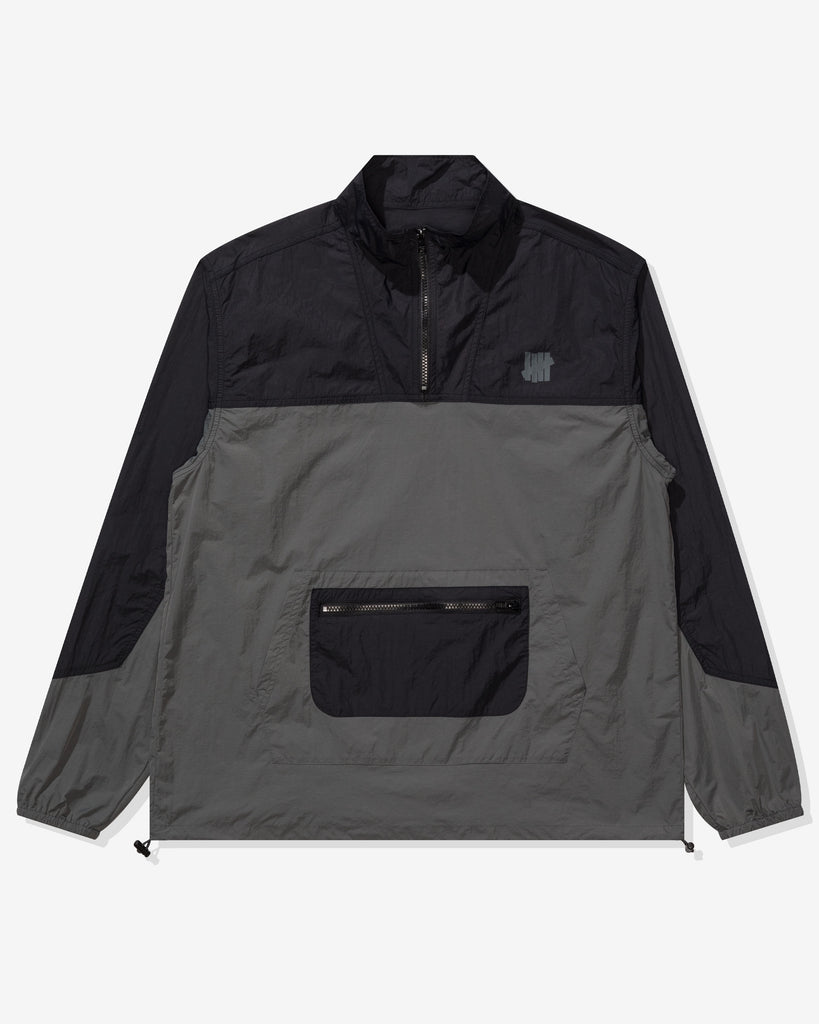UNDEFEATED LOGO ANORAK BLACK