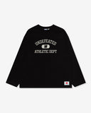 UNDEFEATED L/S FOOTBALL JERSEY - BLACK