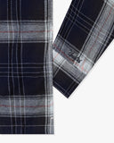 FA26 UNDEFEATED OMBRE PLAID L/S - BLUE