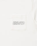 UNDEFEATED OUTLINE S/S POCKET TEE WHITE
