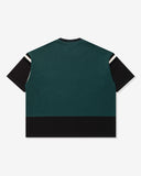 UNDEFEATED SU26 PANELED S/S TEE - BLACK