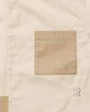 UNDEFEATED PATCHWORK S/S SHIRT LIGHT KHAKI