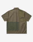 UNDEFEATED PATCHWORK S/S SHIRT OLIVE