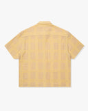 UNDEFEATED SU26 PLAID S/S BUTTON DOWN - KHAKI