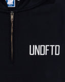 UNDEFEATED HO25 QUARTER ZIP PULLOVER HOOD - NAVY
