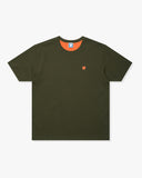 UNDEFEATED SP26 REVERSIBLE GYM S/S TEE - OLIVE