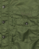 FA26 UNDEFEATED REVERSIBLE TRUCKER JACKET - OLIVE