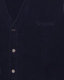 UNDEFEATED SCRIPT CARDIGAN - NAVY-BLUE