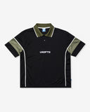 UNDEFEATED SP26 S/S ATHLETIC POLO - BLACK