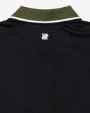 UNDEFEATED SP26 S/S ATHLETIC POLO - BLACK