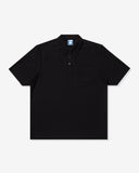 UNDEFEATED S/S POLO TEE - BLACK