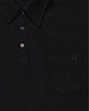 UNDEFEATED S/S POLO TEE - BLACK