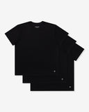 UNDEFEATED S/S TEE, 3-PACK BLACK