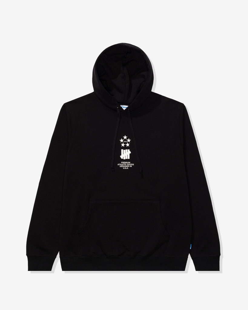 【UNDEFEATED】UNDEFEATED STAR+BARS HOODIE UNDEFEATED STARS + BARS HOODIE BLACK – Undefeated Malaysia