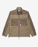 UNDEFEATED TONAL COLORBLOCK JACKET TAUPE