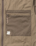 UNDEFEATED TONAL COLORBLOCK JACKET TAUPE