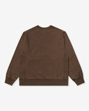 UNDEFEATED HO25 TRACK CREWNECK - CHOCOLATE