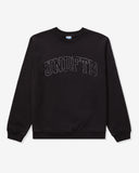 UNDEFEATED UNIVERSITY CREWNECK BLACK