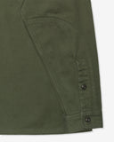 FA26 UNDEFEATED WASHED L/S WORKSHIRT - OLIVE