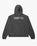 FA26 UNDEFEATED WASHED ZIP HOOD - BLACK