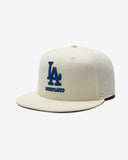 UNDEFEATED X NE X DODGERS BROOKLYN FITTED - CHROME