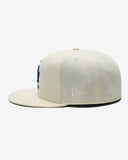 UNDEFEATED X NE X DODGERS BROOKLYN FITTED - CHROME