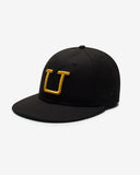 UNDEFEATED HO25 X NE BIG U SNAPBACK - BLACK