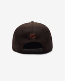 UNDEFEATED HO25 X NE BIG U SNAPBACK - BROWN