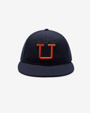 UNDEFEATED X NE BIG U SNAPBACK - NAVY
