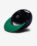 UNDEFEATED X NE BIG U SNAPBACK - NAVY