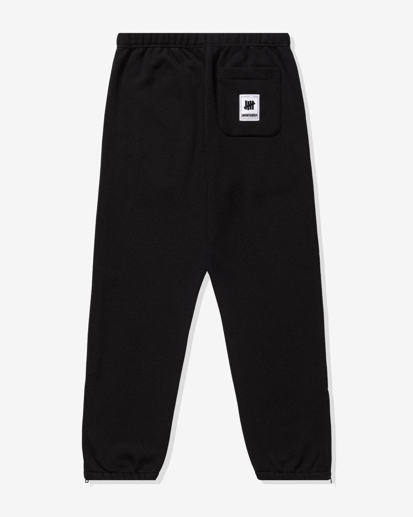 UNDEFEATED LOGO ZIP SWEATPANT