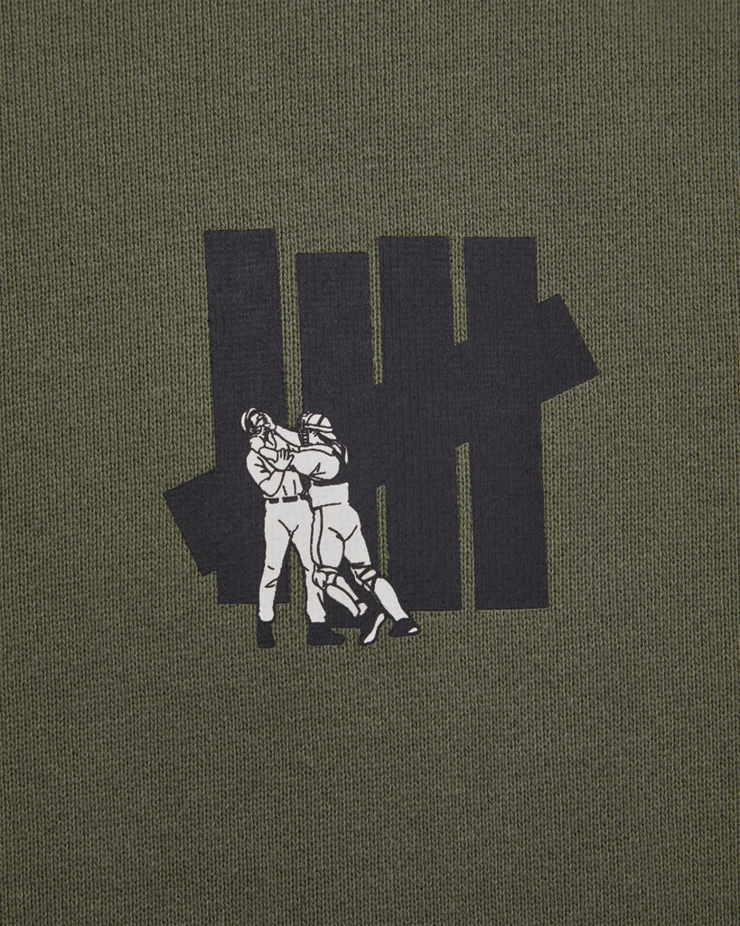 UNDEFEATED PLAY DIRTY SWEATCREWNECK OLIVE DRAB