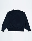UNDEFEATED HO25 VARSITY ZIP REVERSIBLE CREWNECK - DEEP NAVY