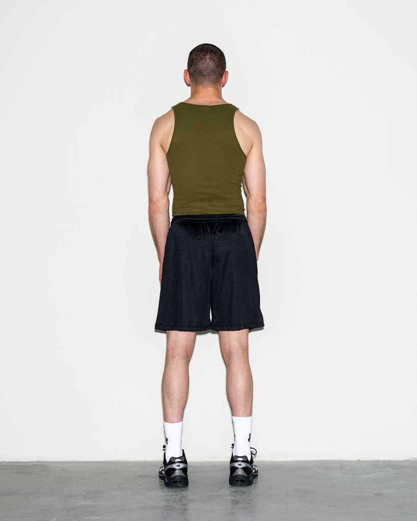 UACTP X GARDAR EIDE EINARSSON STENCIL RIB TANK OLIVE