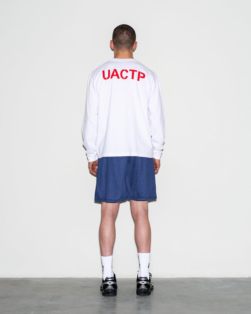 UACTP X GARDAR EIDE EINARSSON STENCIL L/S POCKET TEE BLACK