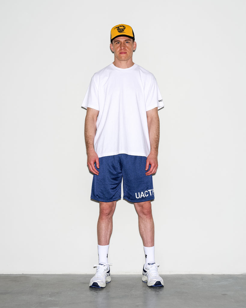 UACTP X GARDAR EIDE EINARSSON DOUBLE FIVE STRIKE S/S TEE WHITE