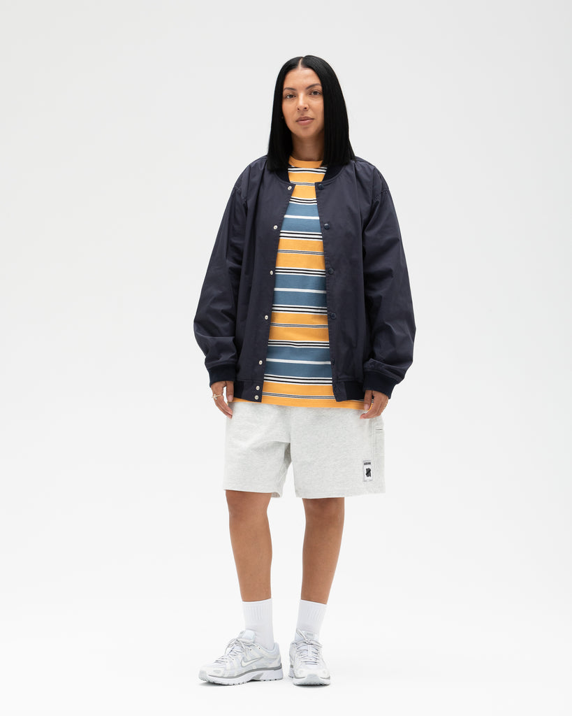 UNDEFEATED SHELL VARSITY JACKET NAVY