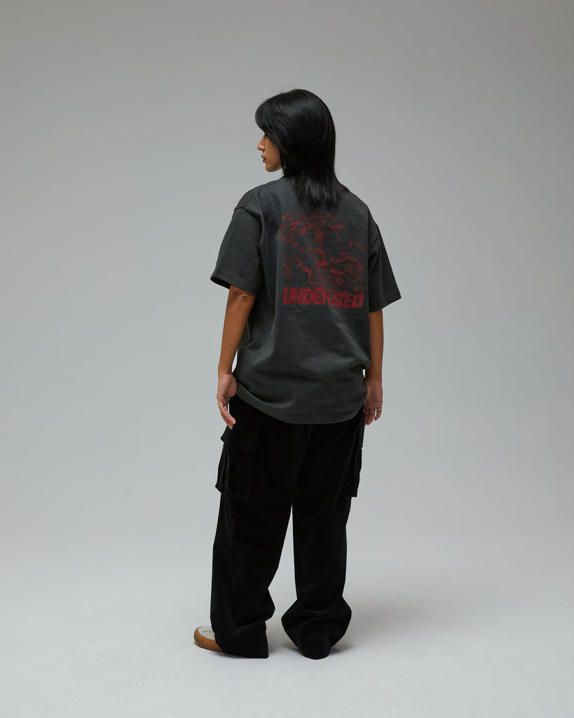 UNDEFEATED SP26 CNY S/S TEE - DARK GREY