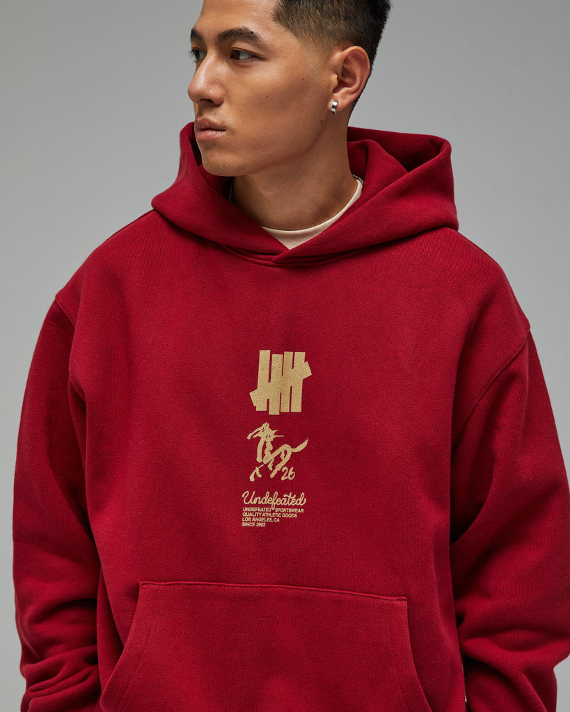 UNDEFEATED SP26 CNY HOODIE - RED